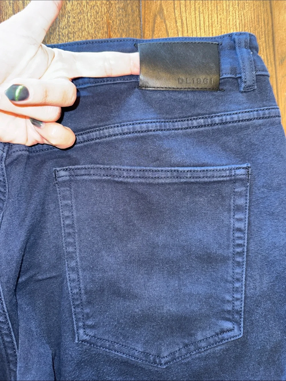 DL1961 Nick Men’s Slim Jeans in Navy Blue